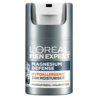 L'Oreal Men Expert Magnesium Defence Hypoallergenic 24H Moisturiser 50ml