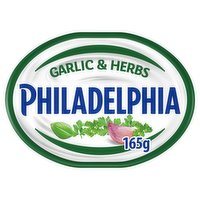 Philadelphia Garlic & Herbs Soft Cream Cheese 165g