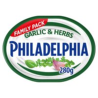 Philadelphia Garlic & Herbs Family Pack 280g