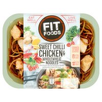 Fit Foods Sweet Chilli Chicken & Wholewheat Noodles 400g