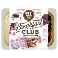 Fit Foods Breakfast Club Porridge with Crunchy Seed Clusters & Dark Chocolate Chips 240g