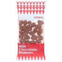 Café Sol Milk Chocolate Peanuts 25g