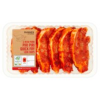 Dunnes Stores 6 Irish Pork Piri Piri Quick Fry Loin Chops 600g