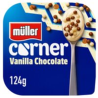 Müller Corner Vanilla Yogurt with Chocolate Balls