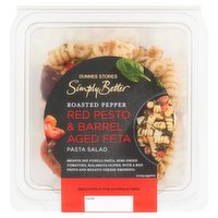 Dunnes Stores Simply Better Roasted Pepper Red Pesto & Barrel Aged Feta Pasta Salad 235g