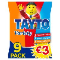 Tayto Variety Multipack 9 x 25g 