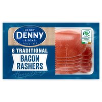 Henry Denny & Sons 6 Signature Cure Traditional Rashers 180g