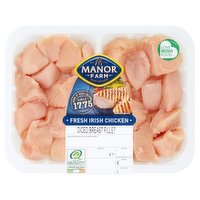Manor Farm Chicken Fillets Diced 450g