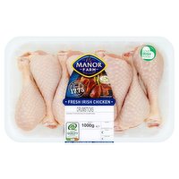 Manor Farm Fresh Irish Chicken Drumsticks 1000g