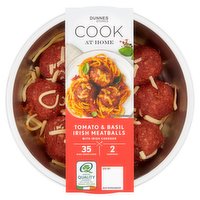 Dunnes Stores Cook at Home Tomato & Basil Irish Meatballs 570g