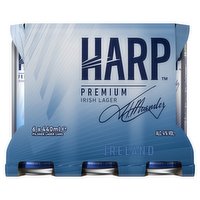 Harp Premium Irish Lager 6 x 440ml Can