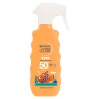 Garnier Ambre Solaire Kids Sun Cream, Easy Application Trigger Spray SPF50+