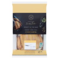 Dunnes Stores Simply Better Roast In The Bag Irish Corn Fed Chicken 1.4kg