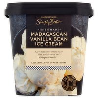 Dunnes Stores Simply Better Irish Made Madagascan Vanilla Bean Ice Cream 550ml