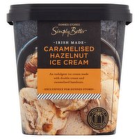 Dunnes Stores Simply Better Irish Made Caramelised Hazelnut Ice Cream 550ml