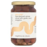 Sheridans Cheesemongers Azouro Whole Olives with Garlic and Oregano