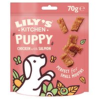 Lily's Kitchen Puppy Chicken Nibbles with Salmon 70g