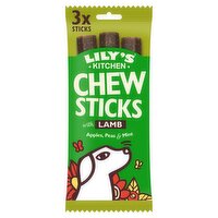 Lily's Kitchen Chew Sticks with Lamb Dog Treat 120g