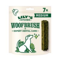 Lily's Kitchen Woofbrush Medium Natural Dental Dog Chew 7 Pack 196g