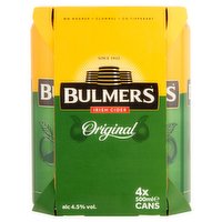 Bulmers Irish Cider Original 4 x 500ml