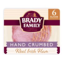 BRADY FAMILY 6 Hand Crumbed Real Irish Ham 80g