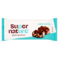 Super Nature Almond Clusters 34g