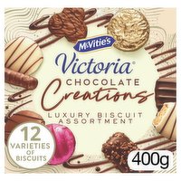 McVitie's Victoria Chocolate Creations Luxury Biscuit Assortment 400g