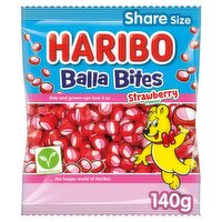 HARIBO Balla Bites Strawberry Flavour 140g