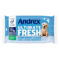 Andrex Classic Clean Flushable Toilet Wipes Single Pack