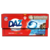 DAZ All-in-1 Pods Washing Liquid Capsules, 26  Washes
