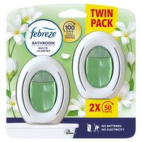 Febreze Bathroom Continuous Air Freshener White Jasmine 2Ct