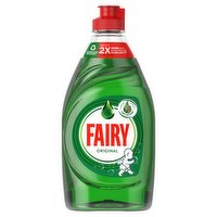 Fairy Original Washing Up Liquid Green with LiftAction 383 ML
