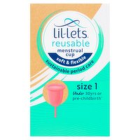 Lil-Lets Reusable Menstrual Cup