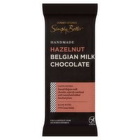 Dunnes Stores Simply Better Handmade Hazelnut Belgian Milk Chocolate 50g
