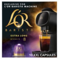 L'OR BARISTA Double Extra Long XXL Coffee Pods x10 Intensity 8