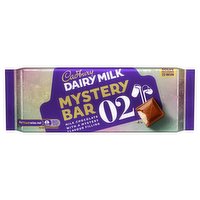 Cadbury Dairy Milk Mystery Bar 02 Milk Chocolate with a Mystery Flavour Filling 170g