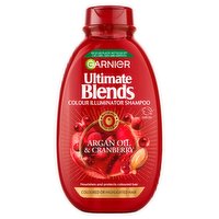 Garnier Ultimate Blends Argan & Cranberry Protecting and Illuminating Vegan Shampoo 400ml
