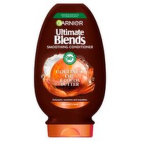 Garnier Ultimate Blends Coconut Oil & Cocoa Butter Smoothing and Nourishing Vegan Conditioner 400ml