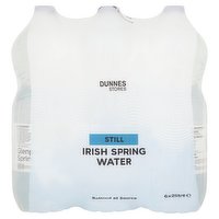 Dunnes Stores Still Irish Spring Water 6 x 2 Litre