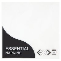 Essential Napkins 2 Ply 80 Sheets