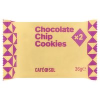 Café Sol 2 Chocolate Chip Cookies 36g