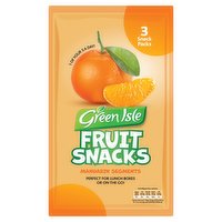 Green Isle Fruit Snacks Mandarin Segments 3 x 80g (240g)
