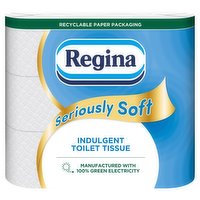 Regina Seriously Soft Indulgent Toilet Tissue 9 Rolls