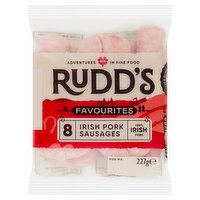 Rudd's Favourites 8 Irish Pork Sausages 227g