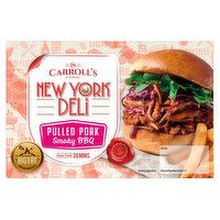 Carroll's New York Deli Pulled Pork Smoky BBQ 400g