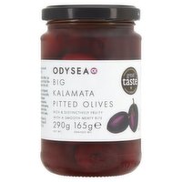 Sheridans Cheesemongers Odysea Big Kalamata Pitted Olives 290g