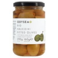 Sheridans Cheesemongers Odysea Big Halkidiki Pitted Olives 290g