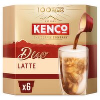 Kenco Duo Latte Instant Coffee 6x17.25g (103.5g)