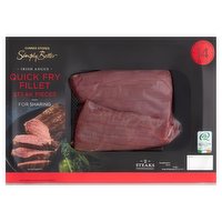 Dunnes Stores Simply Better 2 Irish Angus Quick Fry Fillet Steak Pieces 320g