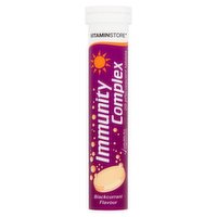 Vitaminstore Immunity Complex Blackcurrant Flavour 20 Effervescent Tablets